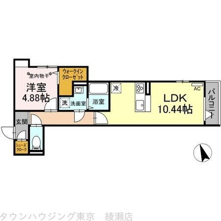 ルリアン加賀の物件間取画像